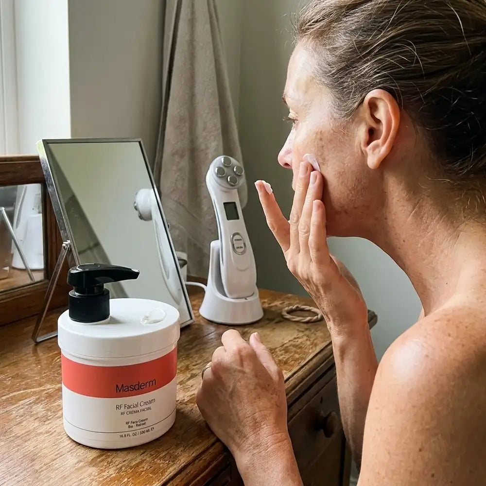 🧴 Crema RF + Masajeador de Radiofrecuencia
