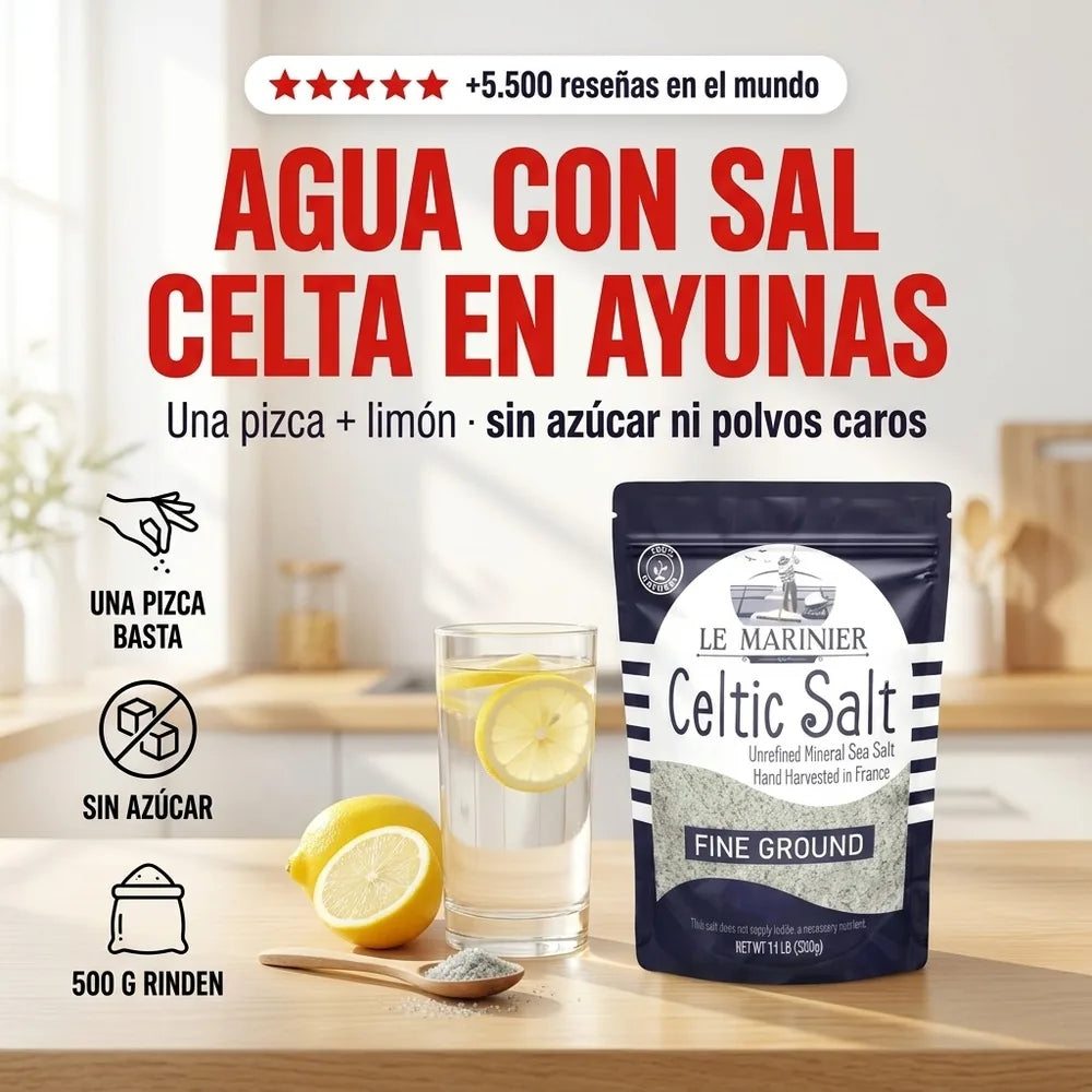Sal Celta Le Marinier — Molida Fina 500 g