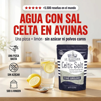 Sal Celta Le Marinier — Molida Fina 500 g