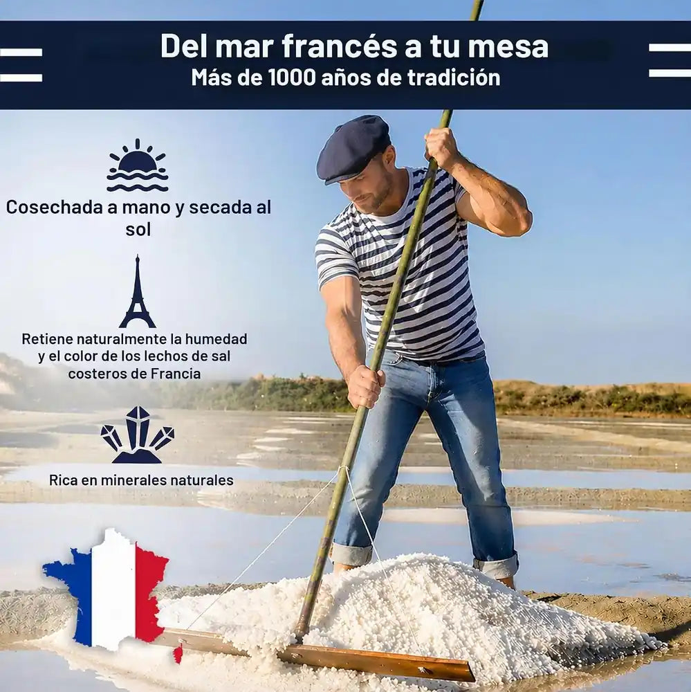 Sal Celta Le Marinier — Molida Fina 500 g