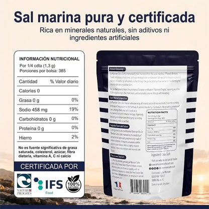 Sal Celta Le Marinier — Molida Fina 500 g