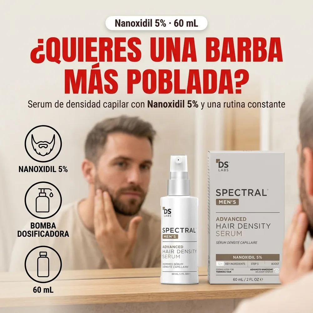 💈 Serum de Densidad Capilar para Hombre con Nanoxidil 5% — 60 mL