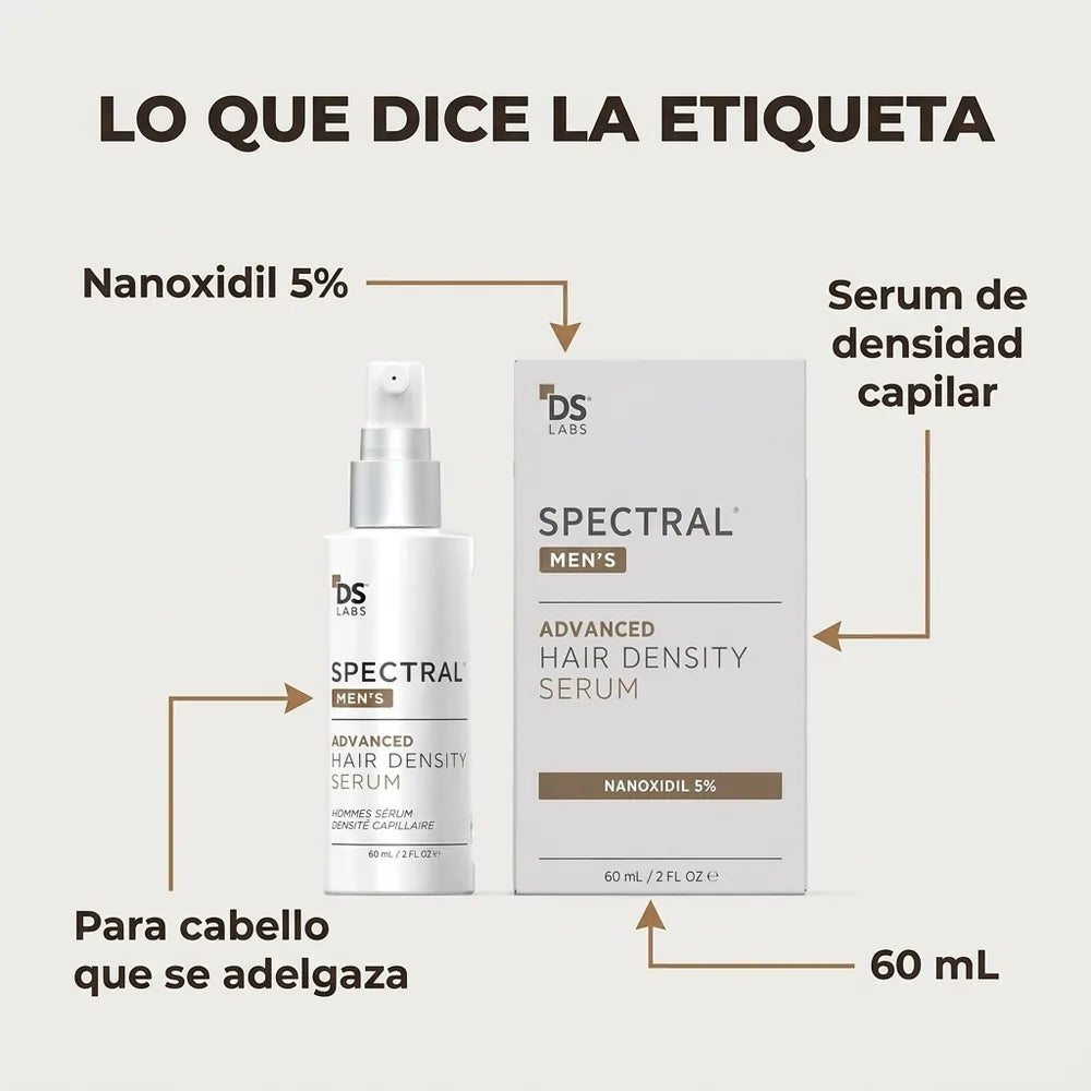 💈 Serum de Densidad Capilar para Hombre con Nanoxidil 5% — 60 mL