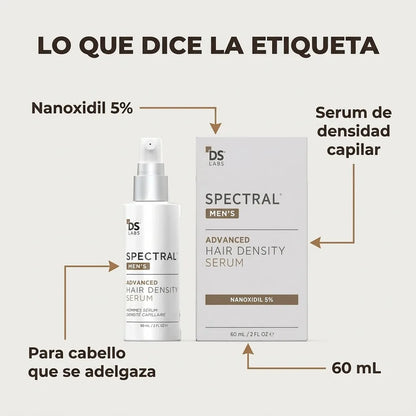 💈 Serum de Densidad Capilar para Hombre con Nanoxidil 5% — 60 mL