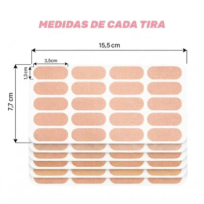 Skin Tape — Cinta Facial para Líneas de Expresión, 120 Tiras