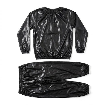 🔥 Traje Sauna Térmico Unisex — Suda Más Mientras Entrenas (Plateado o Negro)