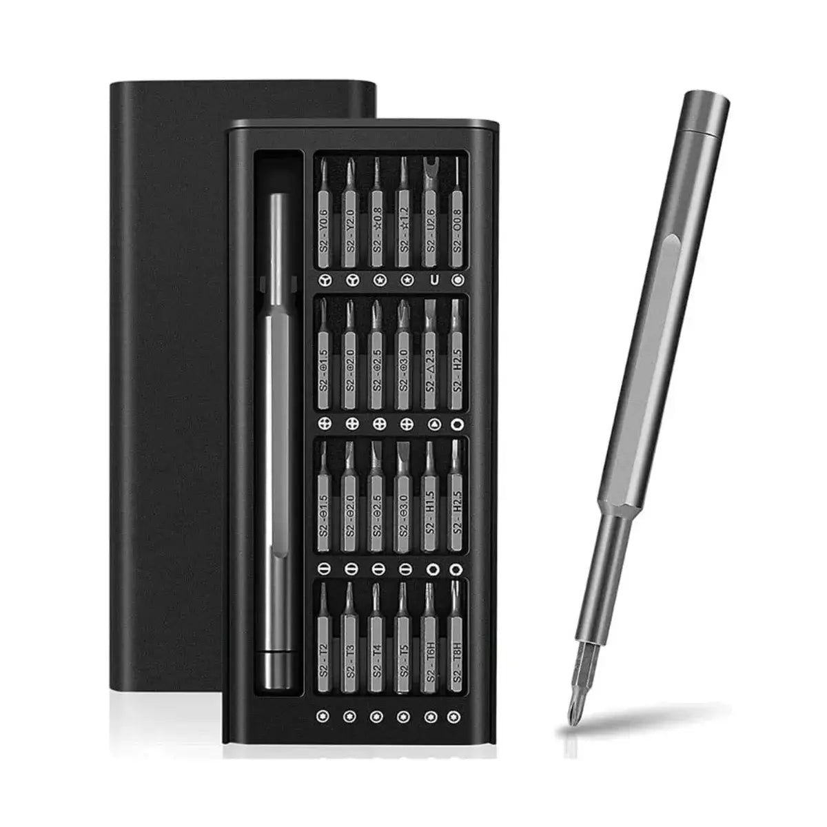 Set de Destornilladores 24 en 1: La herramienta definitiva para reparar tus gadgets sin pagar técnicos